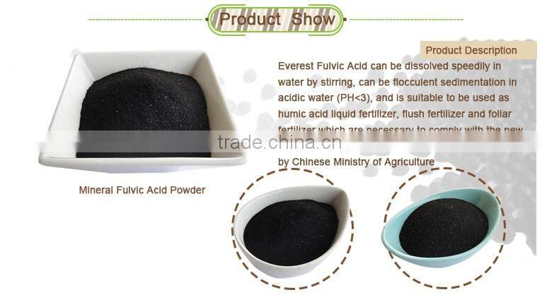 Environment Friendly Good Price Seeds High Concentrated Fulvic Acid 95%