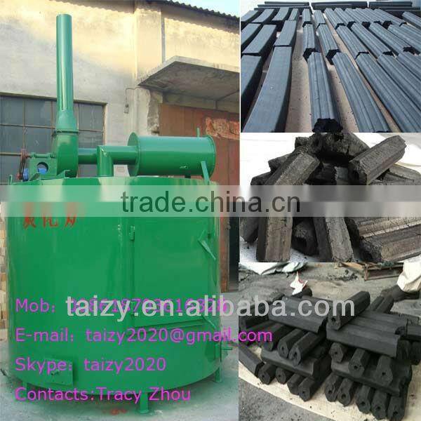 log carbonization stove /Coconut shell cabone /wood Coal carbonization furnace//008618703616828