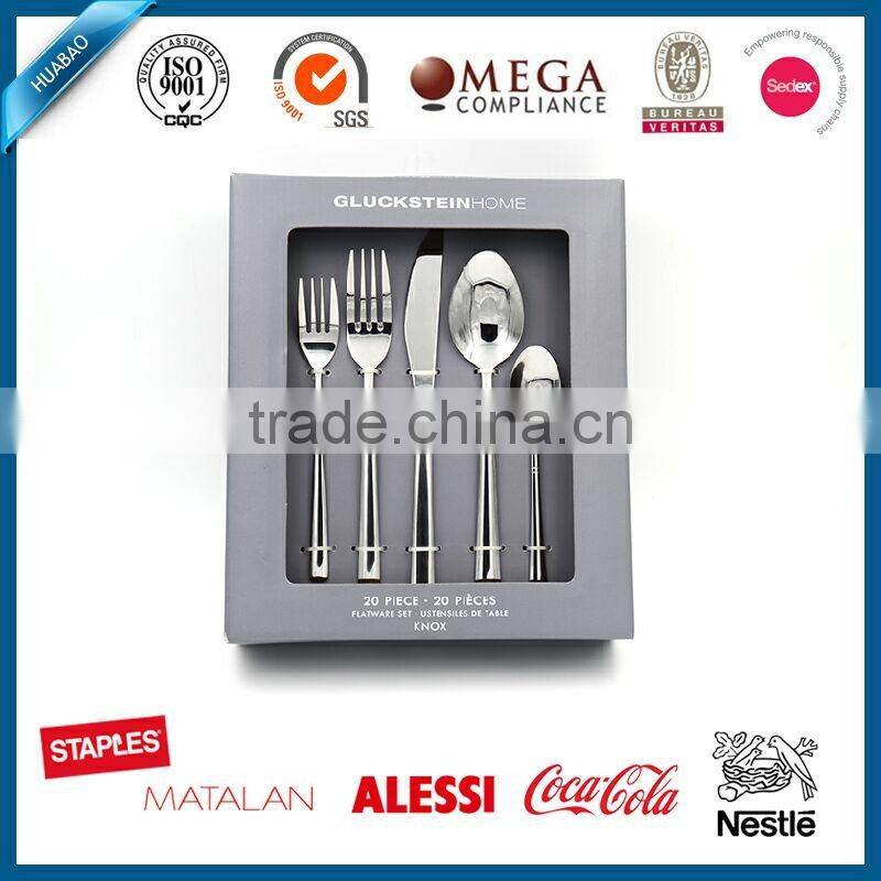 2016 international stainless steel flatware for star hotel & restaurant,wholesale restaurant cutlery dinnerware, fashion produce