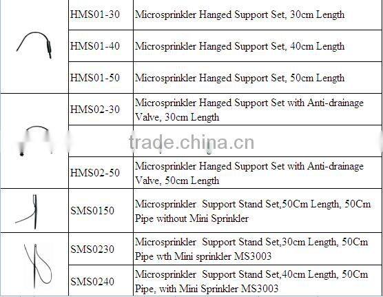 Weight Hammer Sprinkler Fittings Drip Irrigation