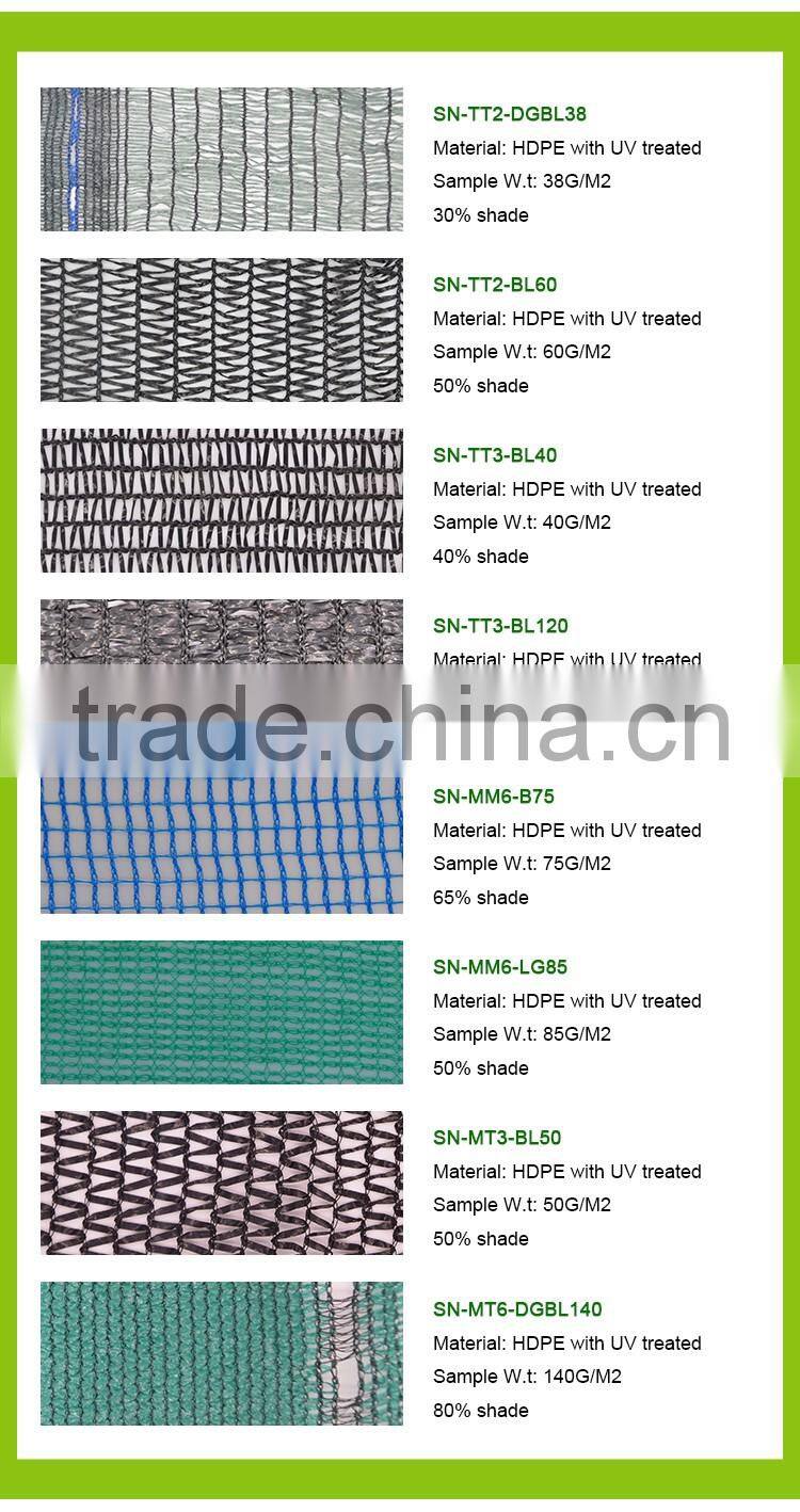 greenhouse shading system aluminet net rain shades