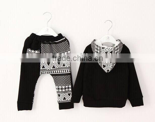 New Fashion Geometric Pattern Baby Boys Clothes