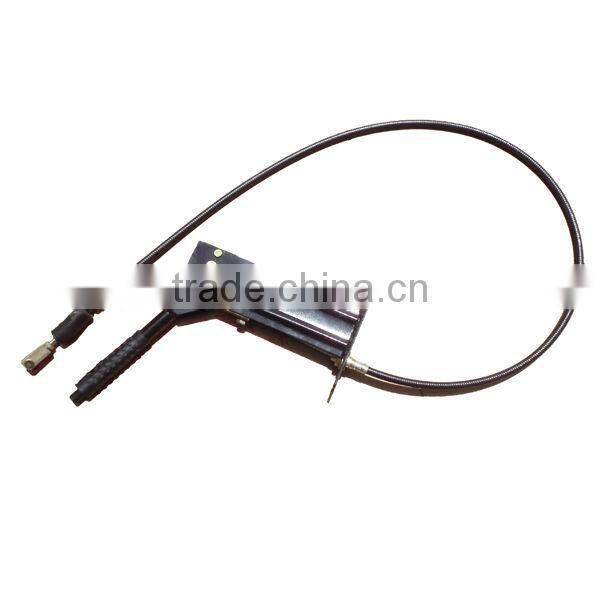 GJ1112H hand brake control lever with throttle cable for excavator