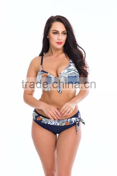 2016 New Design Sexy Plus Size Bikini Swimwear for Fat Women