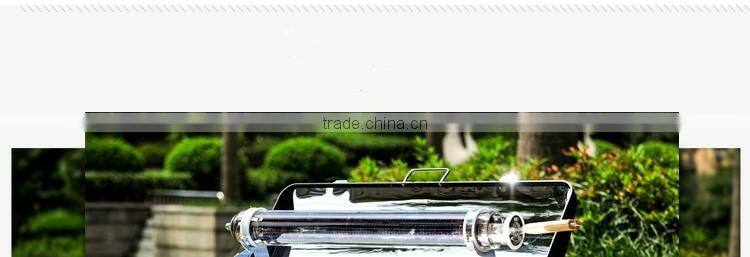 Portable solar barbecue stove outdoor household self driving folding grill fashion creative rack solar grill