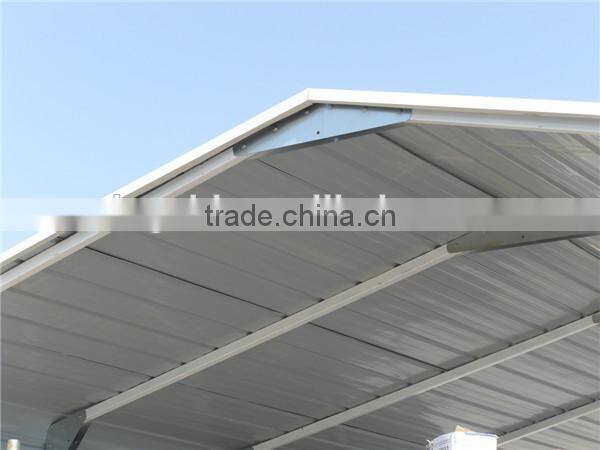 new-style metal car shelters