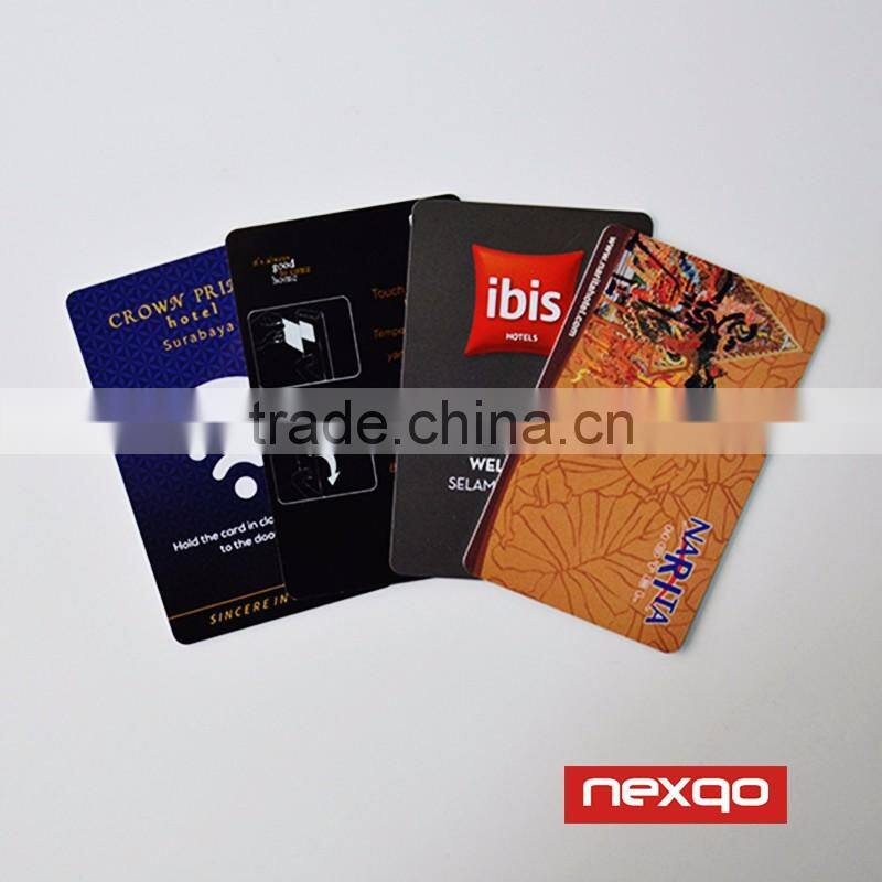 Offest printing plastic MIFARE Plus 2K rfid card key