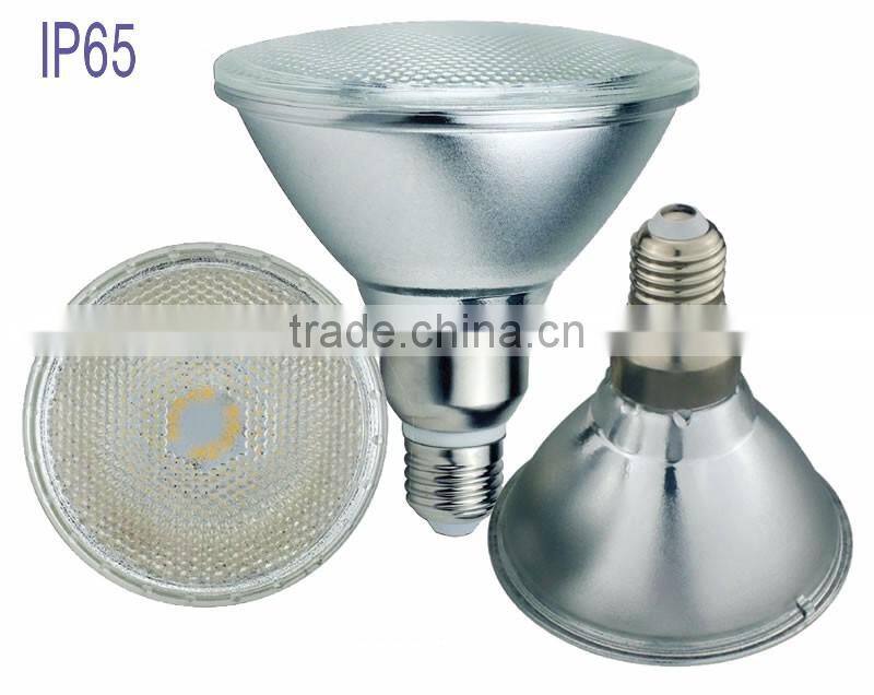NEW! IP65 WATERPROOF PAR38 10W 12W 15W Glass COB SHANGHAI LED Spotlighting (CE+ROHS+ERP) E27