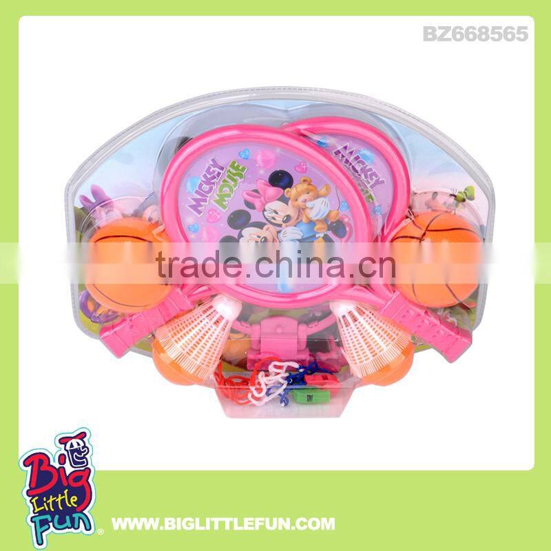 Basketball toys and racket toy, sport toys & games