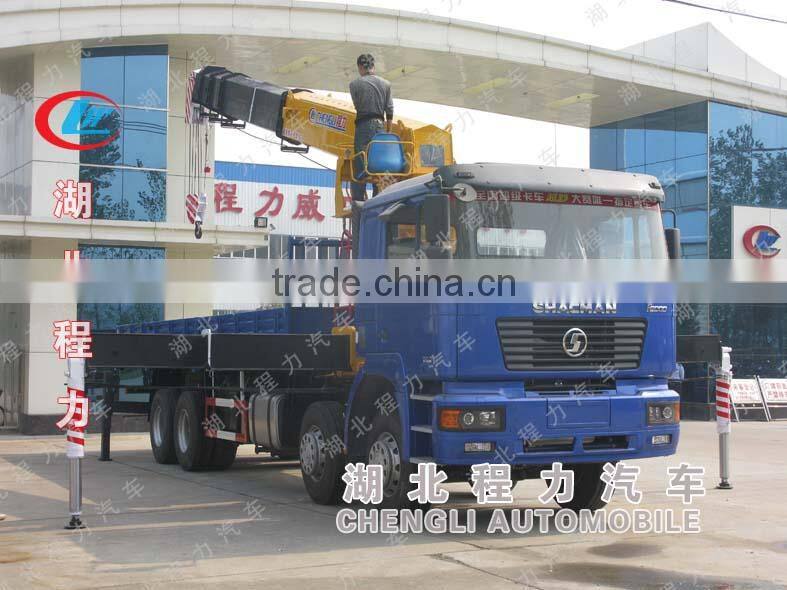 Shacman Truck Mounted Crane, 20 tons truck with crane