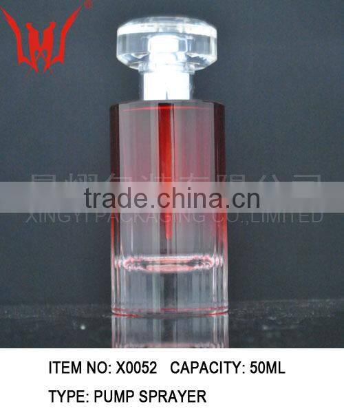 Nice glass perfume bottle china spray perfume bottle 50ml