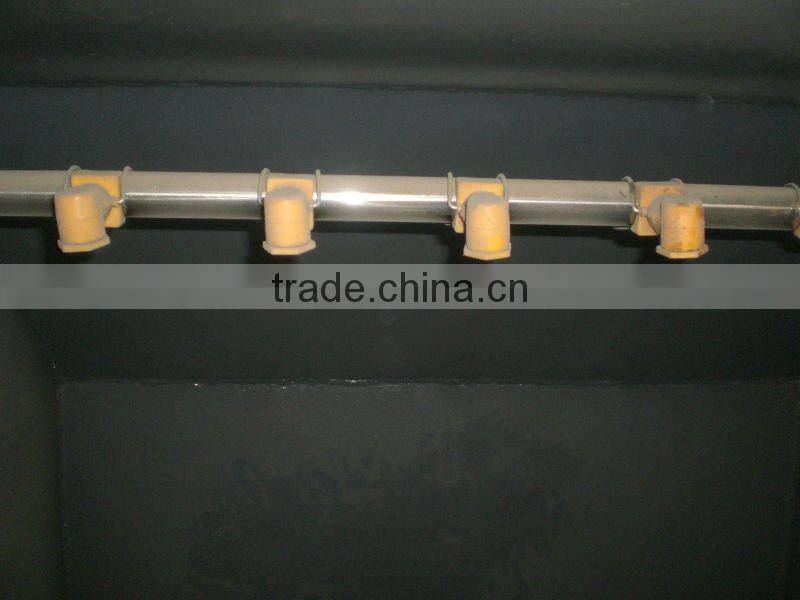 plastic shredder with single shaft design