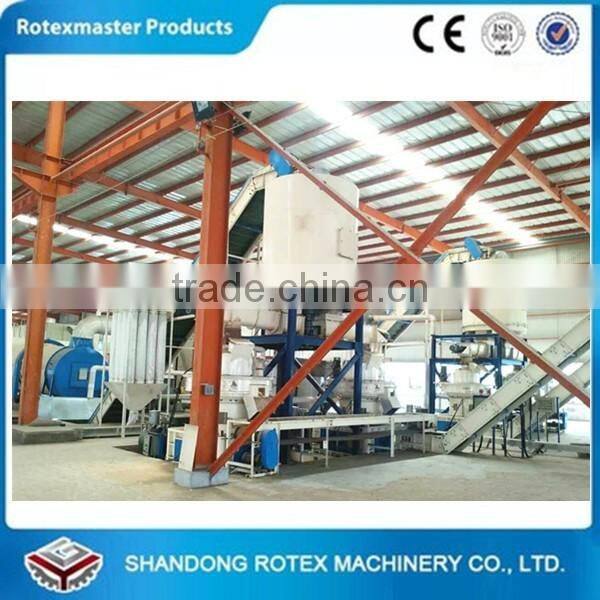 wood coniferous pellet line of production pellet from spill and sawdust