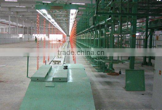 Motorcycle assembly line equipment customerized