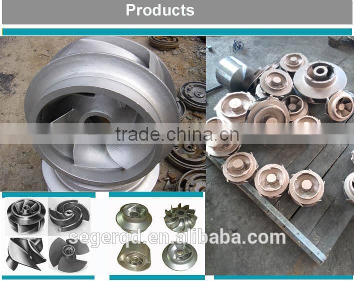 lost wax investment casting part pump impeller casting OEM price