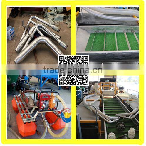 China Price Small Gold grab Panning Dredger For Sale