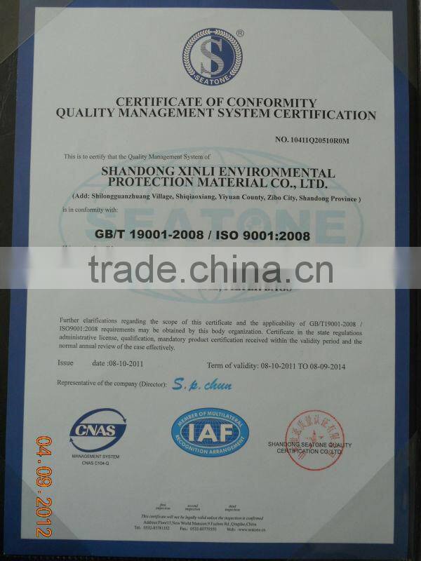 High tempreture resistance PTFE memberane Fiberglass filter cloth used for Ironworks cement factory power plant