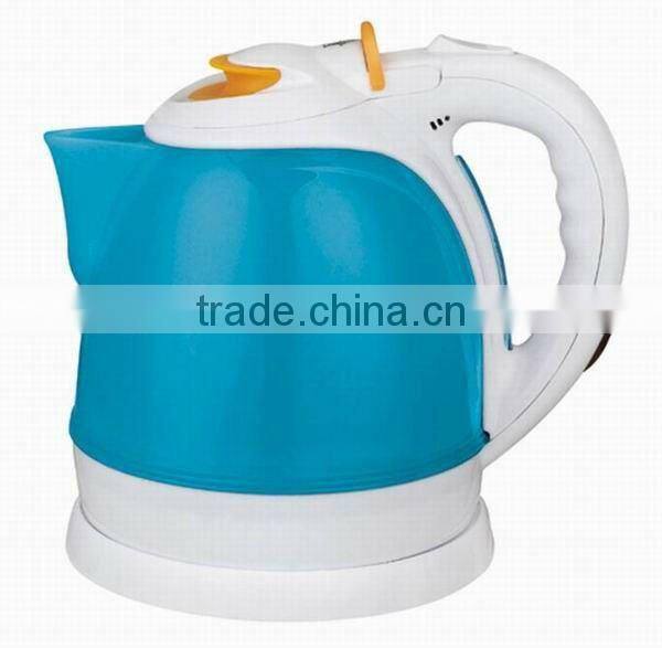 1.5L Hot Sale Plastic Electric Water Kettle ,Colorful,CE cert ,low price
