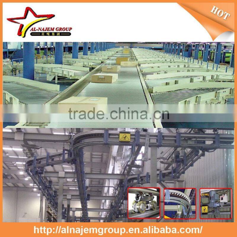 PET Empty automatic Bottles Air conveyor packing system