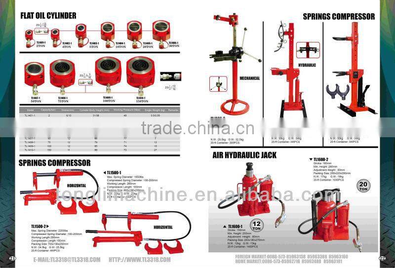 150t TL1410-1 flat oil cylinder