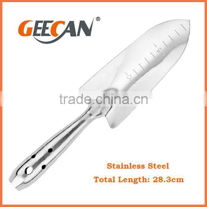 stainless steel garden shovel spade