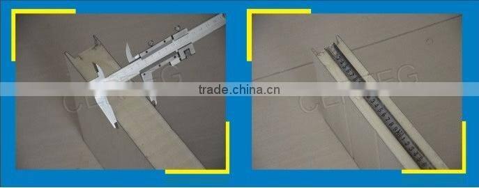 Heavy Density 120kg/m3 Stainless Steel Rock Wool Sandwich Panel