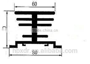 Aluminum heatsink, Aluminium extruded profile, heat dissipation