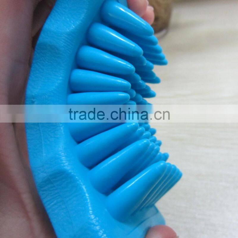 Multifunctional Soft PVC Cleaning Pet Hair Removal Brush