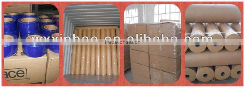 Printed protection film for floor and carpet