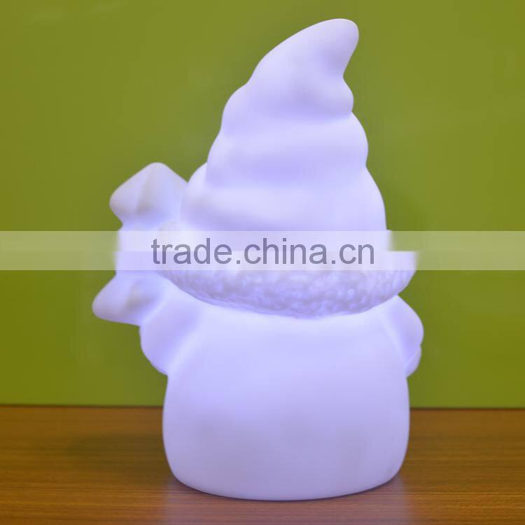 4.5 voltage led Christmas gift Santa night light for kids,children,baby