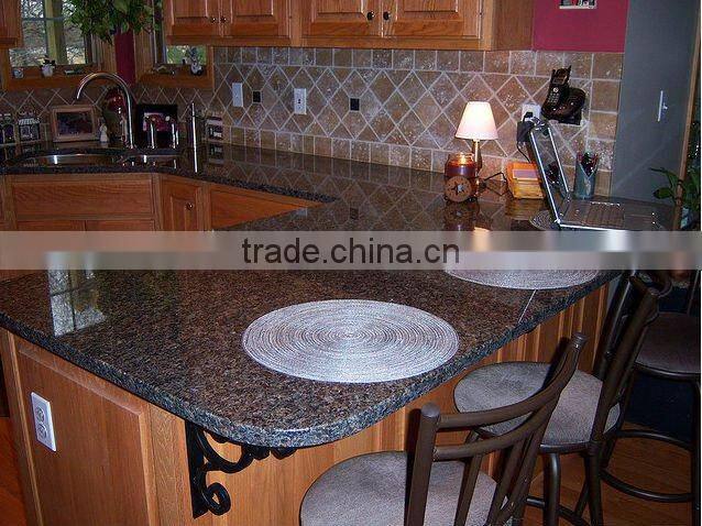 Autumn brown granite pilished big slab