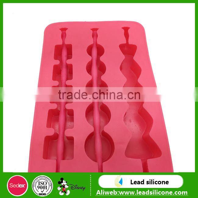 silicone ice cube tray with lid
