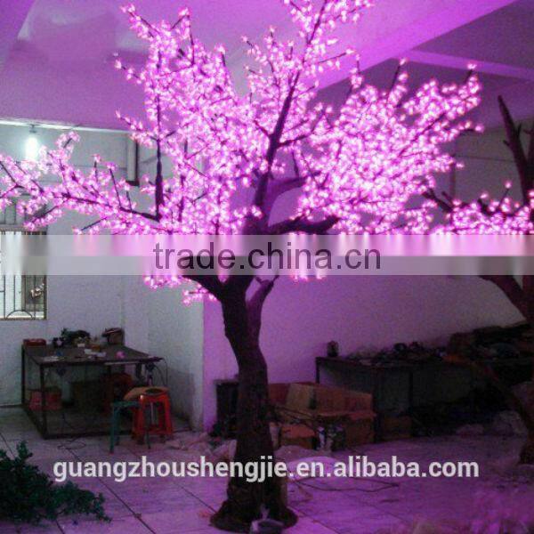 J080505 hot sale wholesale artificial lighted tree for decoration