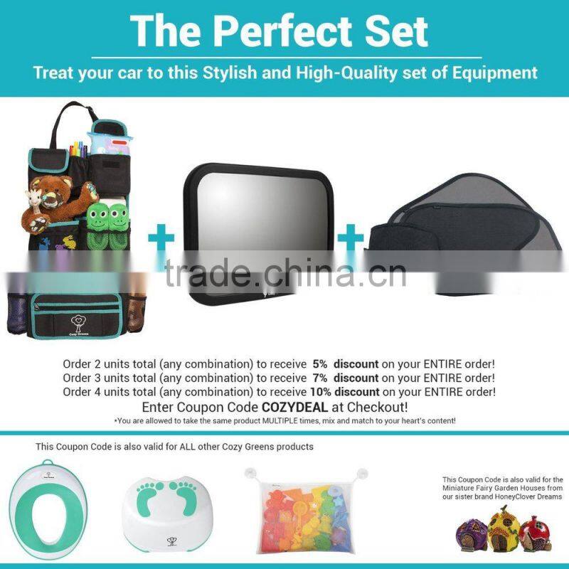 Waterproof Super Secure Strap car back seat organizer