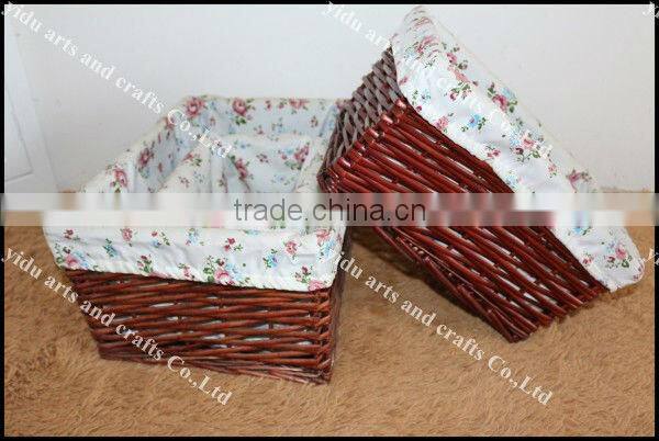 factory direct sales woven storage basket design