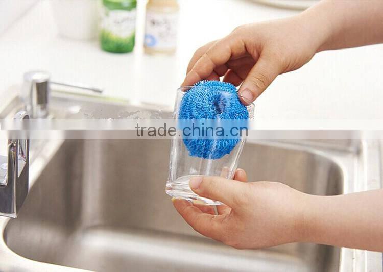 Toprank Eco-friendly Kitchen Daily Necessicity Dish Washing Sponge Scouring Scrubber Cleaning Ball