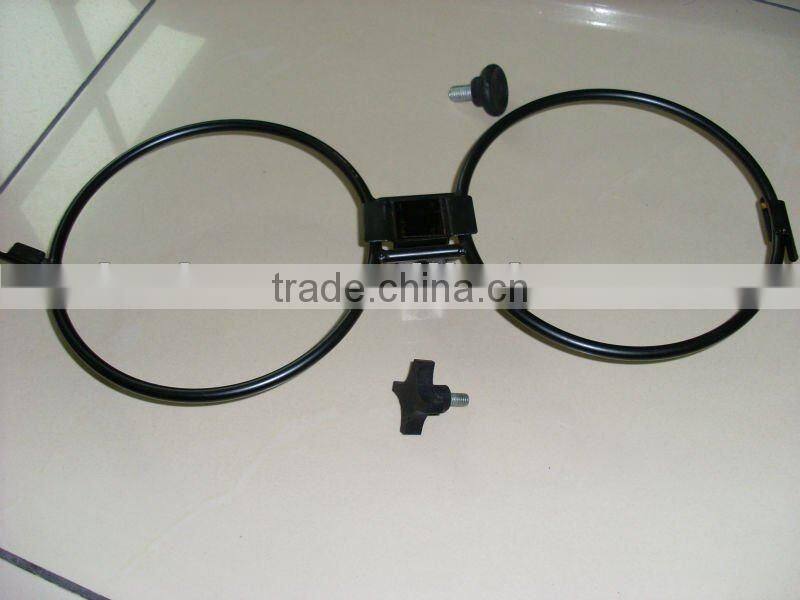 Adjustable pet feeder,dog bowl /dog food rackwith stainless bowl / food stand/ ironl rack