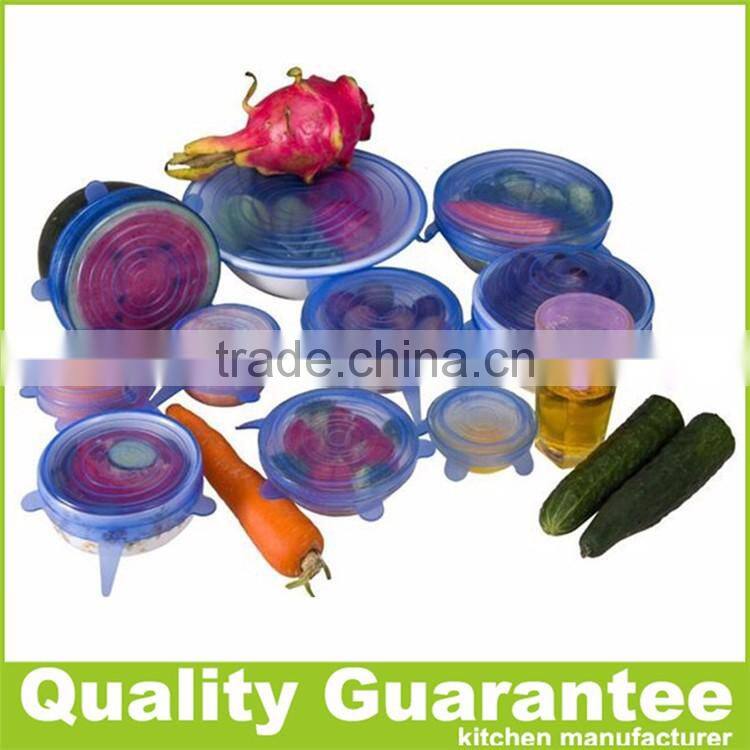 BPA Free flexible pot lids silicone lid bowl cover silicone stretch lids