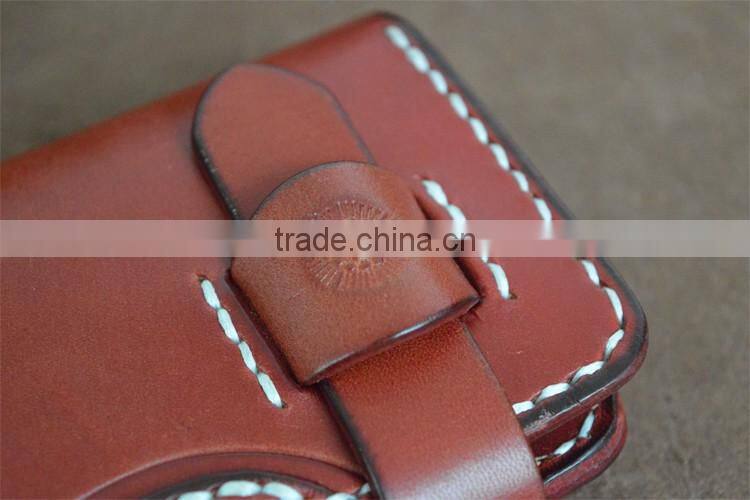 Top genuine leather business card holder business genuine leather cover bulk clear PVC card holder