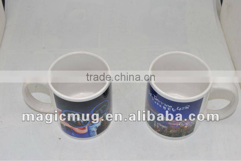 hot sale 11oz magic mug color changing for promotional gift