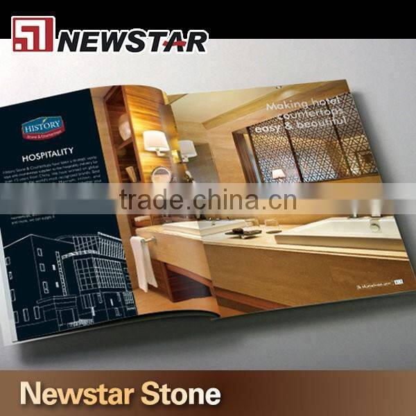 Newstar stone catalogue printing buochure design samples