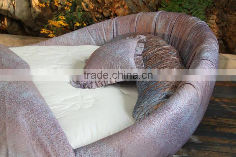 MMD04 luxury fabric egg bed 2016 alibaba new children furniture funky baby kids bedroom furniture