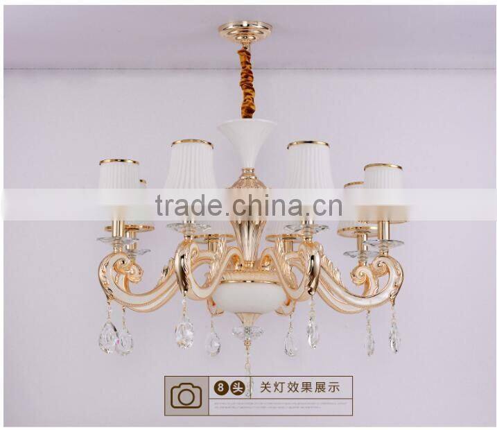 M987 Momoda decorations luxury big 10+5 arms Crystal modern living room lobby lighting chandelier pendant lamp