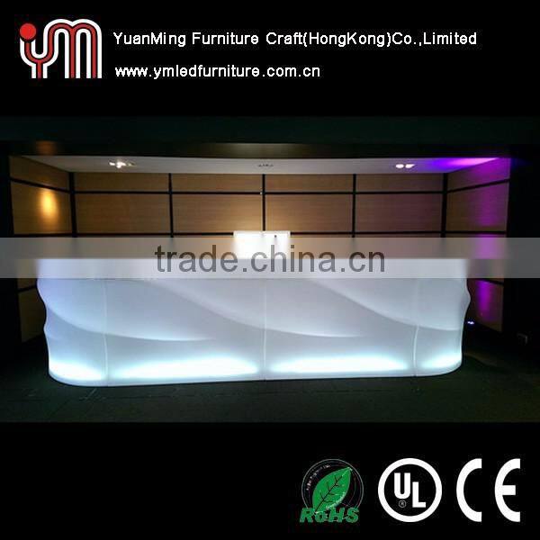 Led Light up Outdoor Furniture Led Bar Table and Chair
