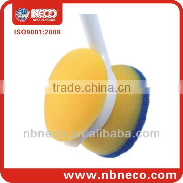 kitchen cleaning sponge brush with handle
