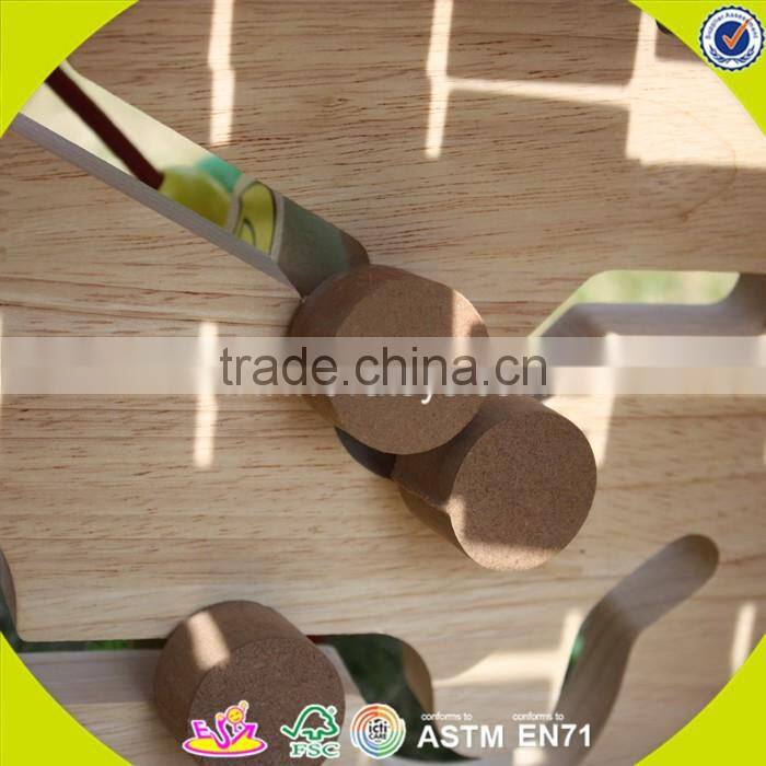 2017 wholesale baby wooden early education toy funny kids early education toy sale children wooden early education toy W12D048