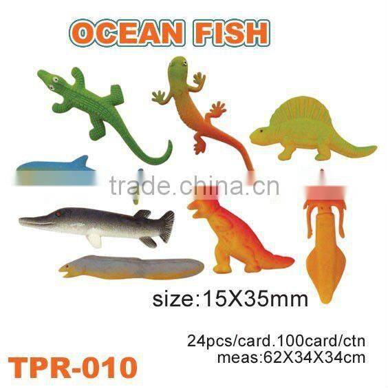 Dolphin of TPR toys and plastic toys