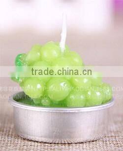 Cactus and Grape Plant Birthday Scented Candle