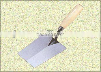 wooden handle carbon steel bricklaying trowel
