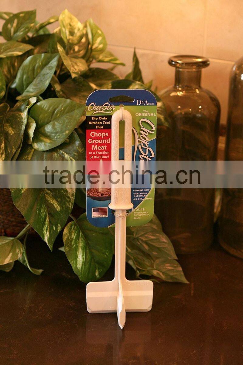 2016 wholesale plastic chop stir ground meat vegetables fruit frozen concentrate cooking tool